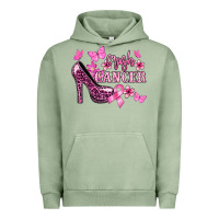 Pigment Oil Green Crush Cancer with high heels Cancer Awareness Urban Hoodie - HowdyJamesFarm
