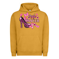 Pigment Peanut Butter Crush Cancer with high heels Cancer Awareness Urban Hoodie - HowdyJamesFarm
