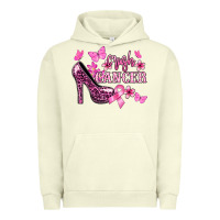 Pigment Pistachio Crush Cancer with high heels Cancer Awareness Urban Hoodie - HowdyJamesFarm
