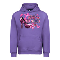 Tulip Crush Cancer with high heels Cancer Awareness Urban Hoodie - HowdyJamesFarm
