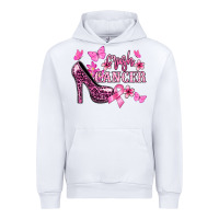 White Crush Cancer with high heels Cancer Awareness Urban Hoodie - HowdyJamesFarm