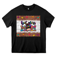 Black hot mess mom Heavy Core Tee - Zillion Design Studio