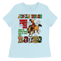Baby Blue jingle horse dec 25 giddy jingle horse pick up fee Ladies Tee - Zillion Design Studio