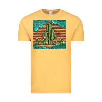 Vintage Mustard cactus gemstone Vintage Tee - JahusDesignShop