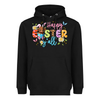 Black happy easter yall Heavyweight Hoodie - Artiststas