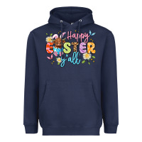 Navy happy easter yall Heavyweight Hoodie - Artiststas