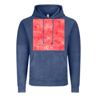 Vintage Denim valentines day xoxo seamless pattern Vintage Hoodie - BundleAndBundleShop