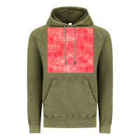 Vintage Olive valentines day xoxo seamless pattern Vintage Hoodie - BundleAndBundleShop