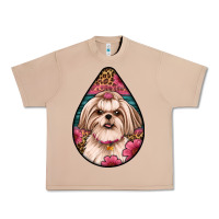 Burro shih tzu teardrop earrings Urban Heavy Tee - Artiststas