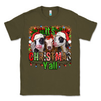 Army Green it's christmas y'all heifers Classic Tee - Jasminsmagicworld