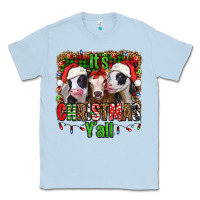 Dusty Blue it's christmas y'all heifers Classic Tee - Jasminsmagicworld