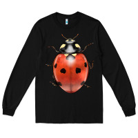 Black lady bug Long Sleeve Tee - LillyAllenDesigns