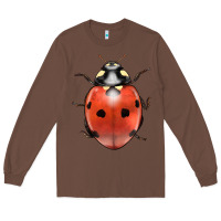 Chestnut lady bug Long Sleeve Tee - LillyAllenDesigns