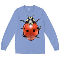 Colony Blue lady bug Long Sleeve Tee - LillyAllenDesigns
