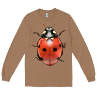 Toasted Coconut lady bug Long Sleeve Tee - LillyAllenDesigns