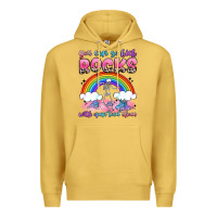 Antique Gold you can go kick rocks with open toed shoes Premium Hoodie - JahusDesignShop