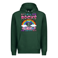 Sports Green you can go kick rocks with open toed shoes Premium Hoodie - JahusDesignShop