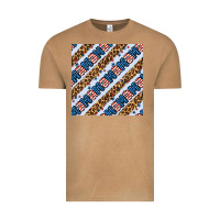 Vintage Camel american mama leopard seamless pattern Vintage Tee - BundleAndBundleShop