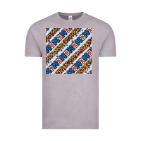 Vintage Zinc american mama leopard seamless pattern Vintage Tee - BundleAndBundleShop