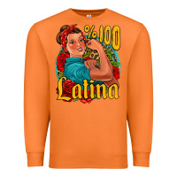 Carrot hundred percent latina strong woman Premium Sweatshirt - Jasminsmagicworld