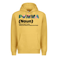 Antique Gold Dog Love: Grandma aka Pawma Premium Hoodie - Bettercallsaul