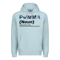 Blue Mist Dog Love: Grandma aka Pawma Premium Hoodie - Bettercallsaul