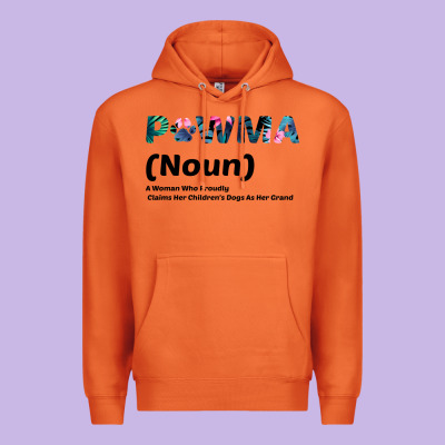 Dog Love: Grandma Aka Pawma Premium Hoodie Designed By Bettercallsaul