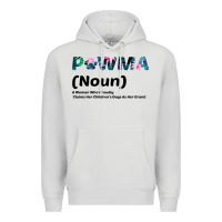 Dove Grey Dog Love: Grandma aka Pawma Premium Hoodie - Bettercallsaul