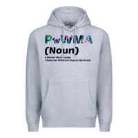 Heather Grey Dog Love: Grandma aka Pawma Premium Hoodie - Bettercallsaul