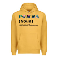 Mustard Dog Love: Grandma aka Pawma Premium Hoodie - Bettercallsaul