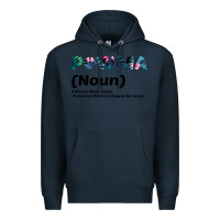Navy Dog Love: Grandma aka Pawma Premium Hoodie - Bettercallsaul