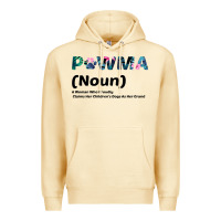 Pina Colada Dog Love: Grandma aka Pawma Premium Hoodie - Bettercallsaul