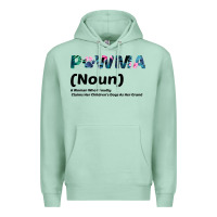 Seafoam Dog Love: Grandma aka Pawma Premium Hoodie - Bettercallsaul