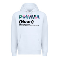 White Dog Love: Grandma aka Pawma Premium Hoodie - Bettercallsaul