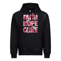 Black faith hope cure breast cancer Urban Hoodie - CowGirlArtShop