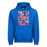Cobalt faith hope cure breast cancer Urban Hoodie - CowGirlArtShop