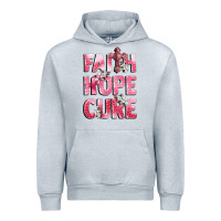 Heather Grey faith hope cure breast cancer Urban Hoodie - CowGirlArtShop