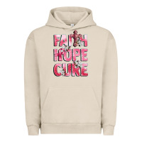 Pigment French Oak faith hope cure breast cancer Urban Hoodie - CowGirlArtShop