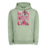 Pigment Oil Green faith hope cure breast cancer Urban Hoodie - CowGirlArtShop