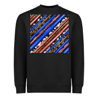 Black western america seamless pattern Heavyweight Sweatshirt - BundleAndBundleShop