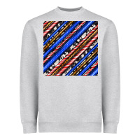 Heather Grey western america seamless pattern Heavyweight Sweatshirt - BundleAndBundleShop
