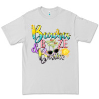 Dove Grey beaches booze and besties tbw Premium Tee - texasbilliewilder