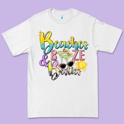 Beaches Booze And Besties Tbw Premium Tee Designed By Texasbilliewilder