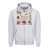 Heather Grey thing that make me happy Zipper Hoodie - MaliasSmallBusiness