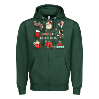 Sports Green thing that make me happy Zipper Hoodie - MaliasSmallBusiness