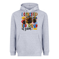 Heather Grey i crushed 100 days of school Heavyweight Hoodie - Artiststas