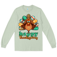 Matcha happy thanksgiving turkey Long Sleeve Tee - Jasminsmagicworld