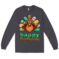 Smoke happy thanksgiving turkey Long Sleeve Tee - Jasminsmagicworld