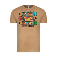 Vintage Camel #teacherlife pencils Vintage Tee - JahusDesignShop