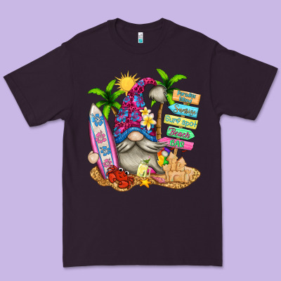 Beach Gnome Premium Tee Designed By Texasbilliewilder